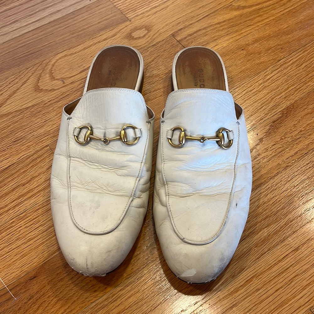 Gucci Princetown leather slipper